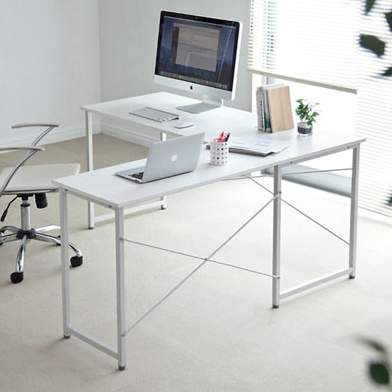 100-DESKH011W シンプルデスク サンワダイレクト 高さ700mm間口1500mm