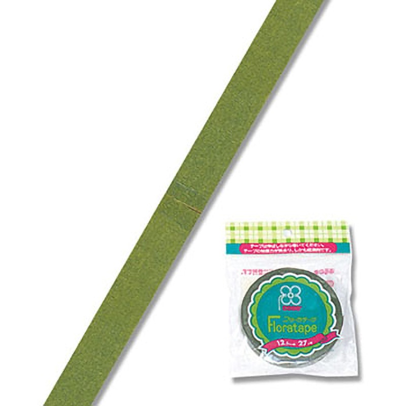 緑色 フローラテープ ハンドメイド 資材 即日出荷 フラワーテープ フローラルテープ