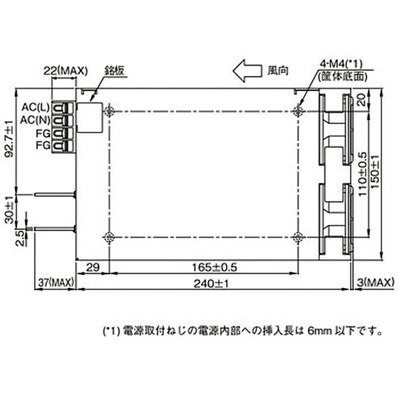 HWS1000L-AB 1000W 電源ユニット HWS1000-12 スイッチング電源 HWSシリーズ TDKラムダ (最大)88A