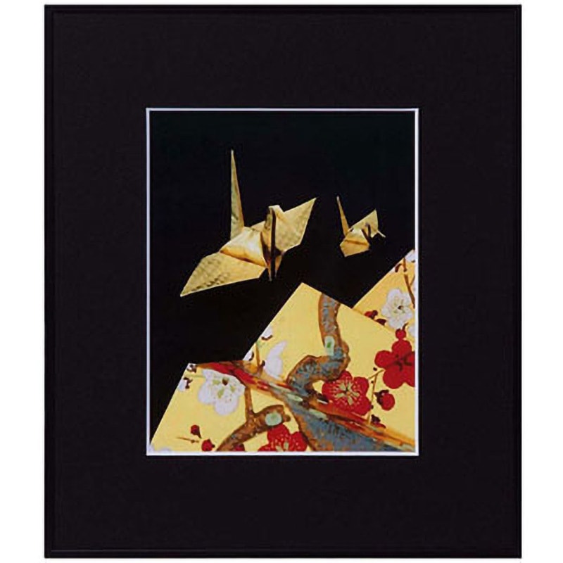 AGR-6-BK 高級額縁 画廊 Kenko(ケンコートキナー) ブラック色 六切サイズ  AGR-6-BK