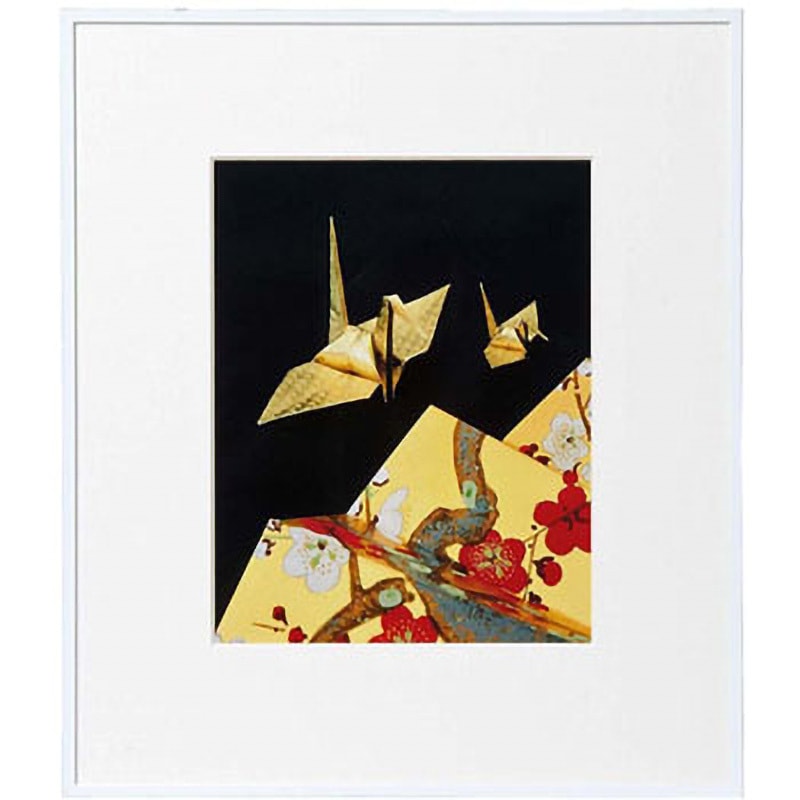 AGR-6-WH 高級額縁 画廊 Kenko(ケンコートキナー) ホワイト色 六切サイズ  AGR-6-WH