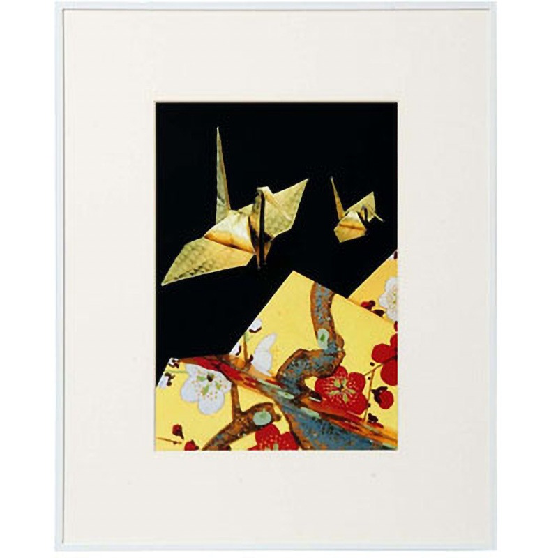 AGR-A4-WH 高級額縁 画廊 Kenko(ケンコートキナー) ホワイト色 サイズA4  AGR-A4-WH