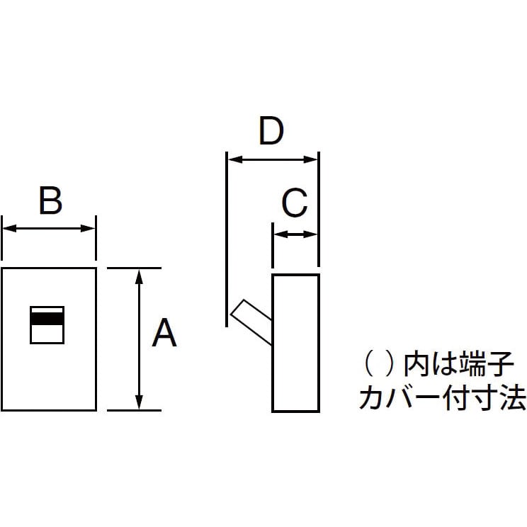 BU-403 1EA 300A 配線用遮断器(欠相保護付) リード線付 1個 テンパール