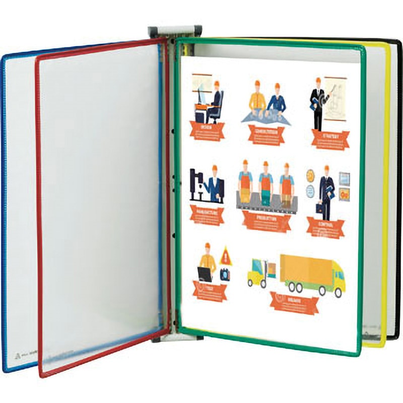 414609 掲示用ファイルスタンド(磁石タイプ) tarifold A4タテ型サイズ