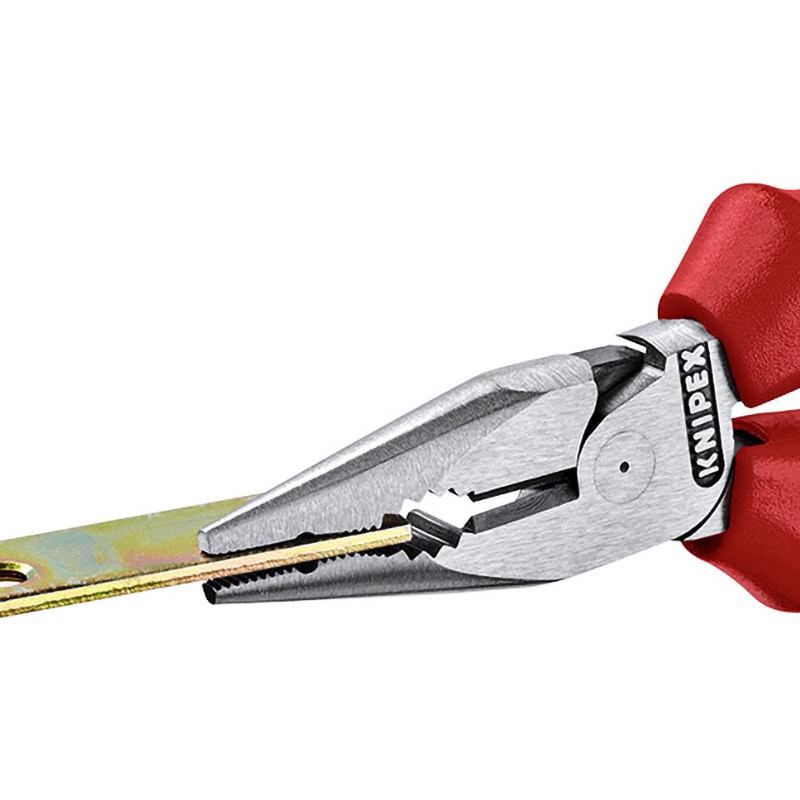 0822145 ニードルノーズペンチ KNIPEX(クニペックス) 平型先