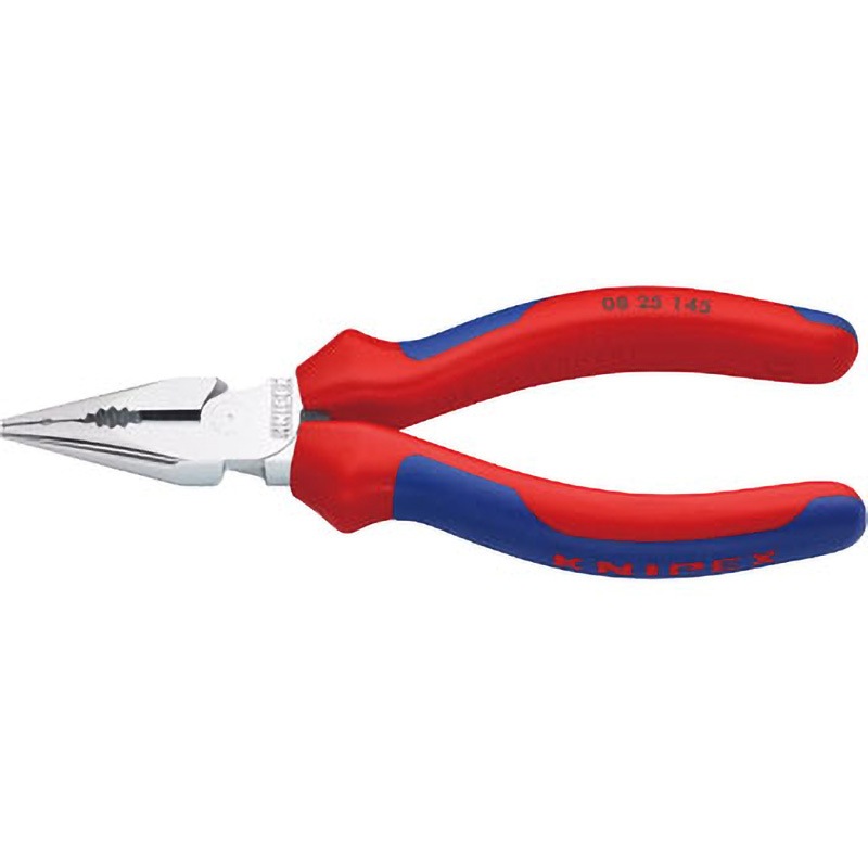 0825145 ニードルノーズペンチ KNIPEX(クニペックス) 平型先