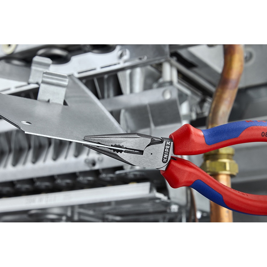 0825145 ニードルノーズペンチ KNIPEX(クニペックス) 平型先