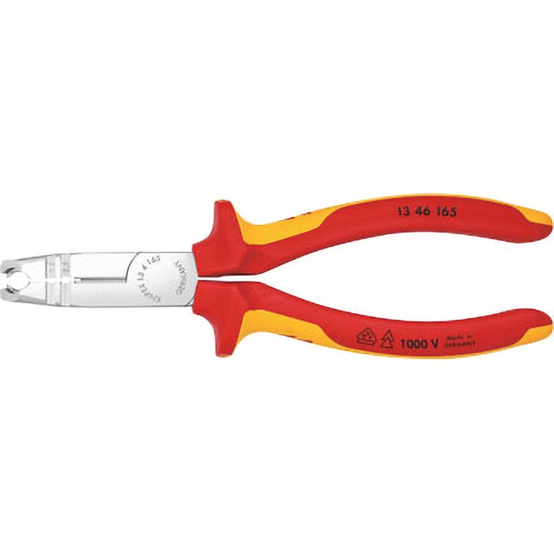 1346-165 絶縁ワイヤーストリッパー 1個 KNIPEX(クニペックス) 【通販モノタロウ】