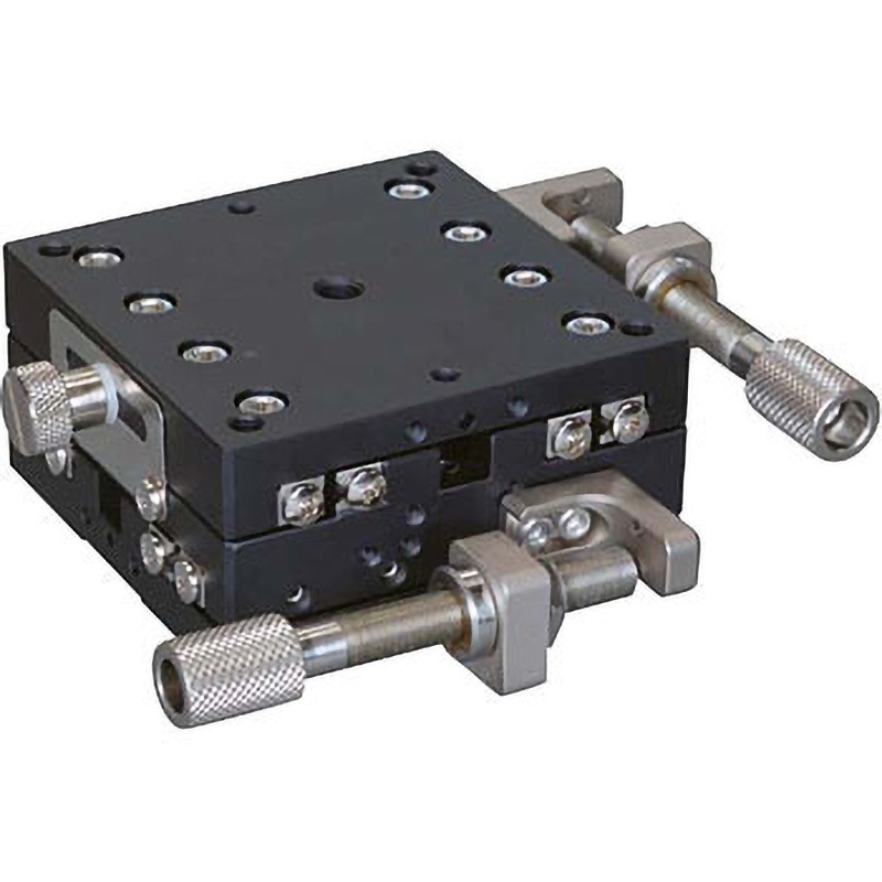 LD-6047-SR6 ハイグレードアルミXYステージ 60×60(対称型) 中央精機 サイド   LD-6047-SR6