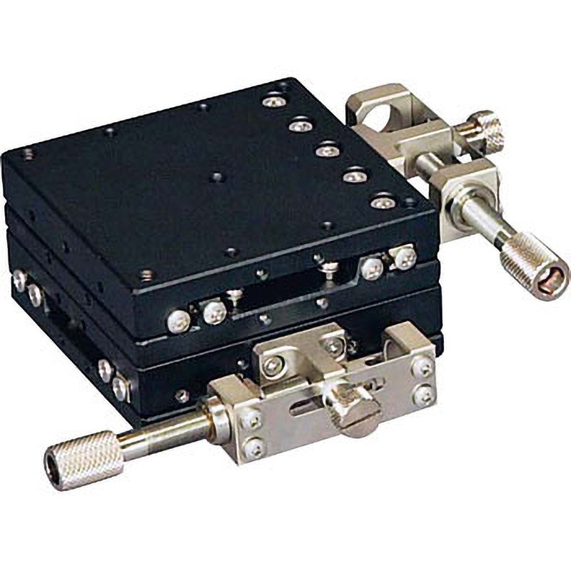 LD-7042-SR6-2 ハイグレードXYステージ 70×70(対称型) 中央精機 サイド   LD-7042-SR6-2