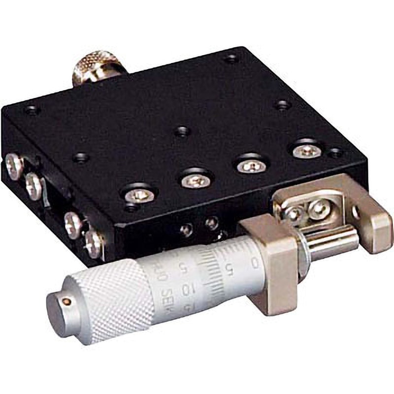 LS-5042-SR1 ハイグレードXステージ 50×50(対称型) 中央精機 サイド 送り方式CMH-13RM(標準マイクロメータ)   LS-5042-SR1