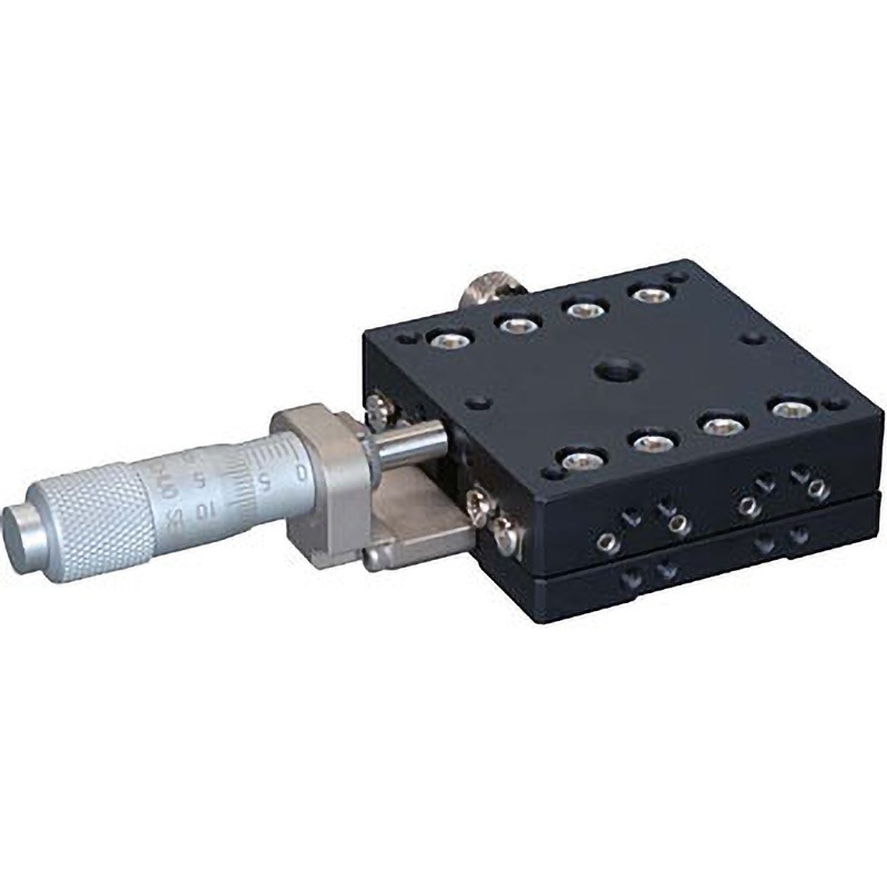 LS-5047-CR1 ハイグレードアルミXステージ 50×50(対称型) 中央精機 センター 送り方式CMH-13RM(標準マイクロメータ)   LS-5047-CR1 17,026円