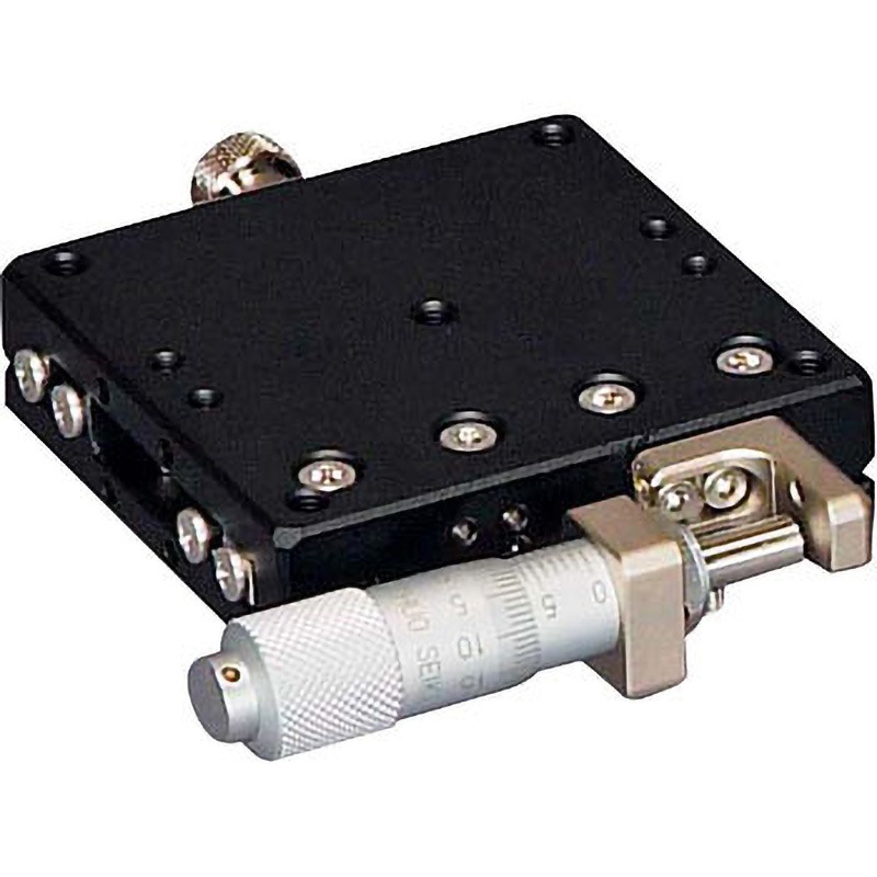 LS-6042-SR1 ハイグレードXステージ 60×60(対称型) 中央精機 サイド 送り方式CMH-13RM(標準マイクロメータ)   LS-6042-SR1
