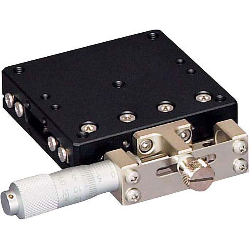 LS-6042-SR1-2 ハイグレードXステージ 60×60(対称型) 中央精機 サイド 送り方式CMH-13RM(標準マイクロメータ)   LS-6042-SR1-2