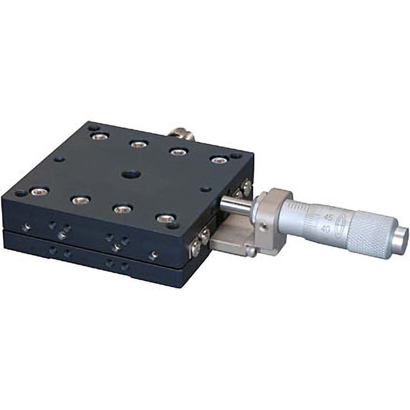 LS-6047-C1 ハイグレードアルミXステージ 60×60(標準型) 中央精機 センター 送り方式CMH-13RM(標準マイクロメータ)   LS-6047-C1 18,485円