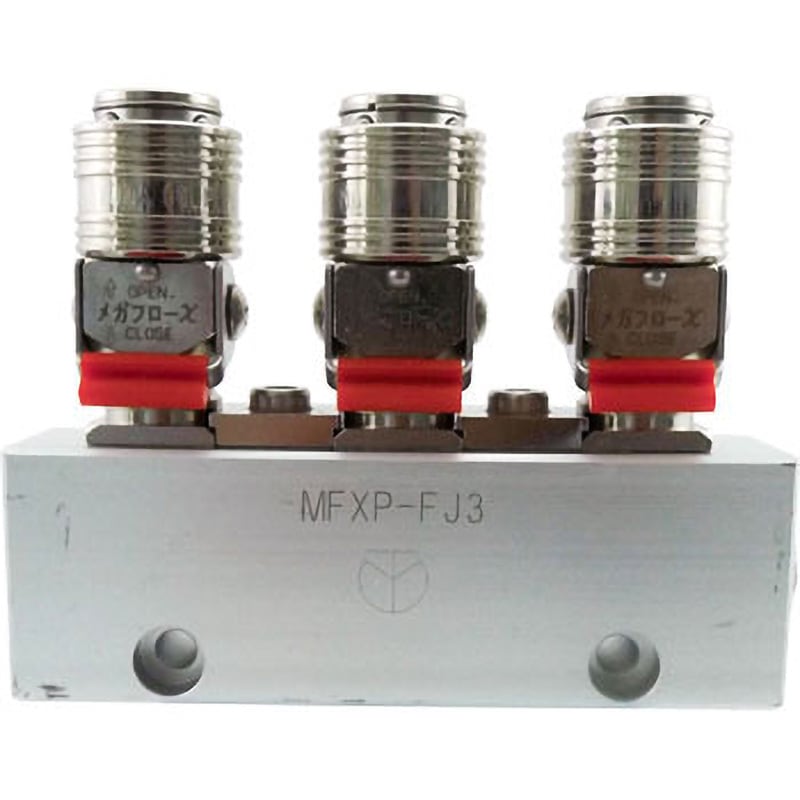 MFXP-FJ3 メガフロー(Xパージ付) 千代田通商 最高使用圧力1.5MPa 質量736g 接続口径Rc1/2  MFXP-FJ3