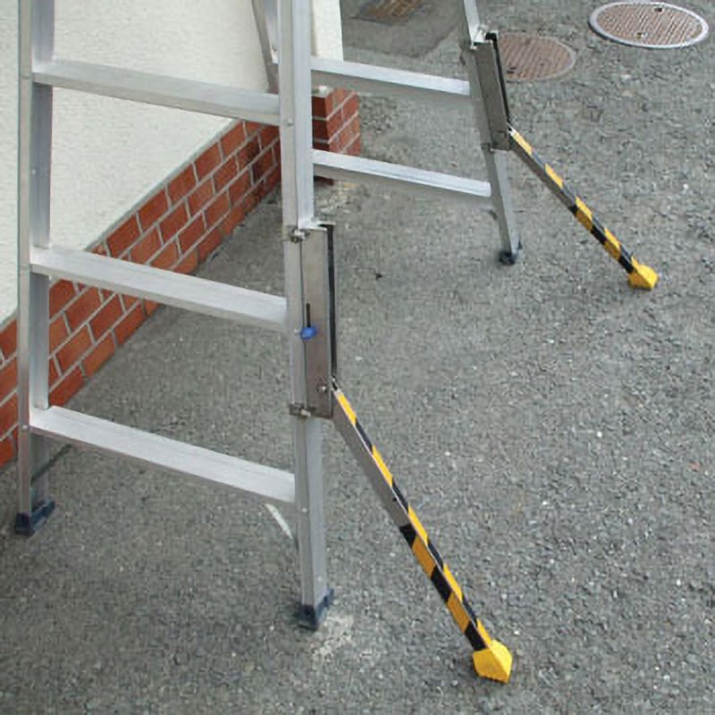 脚立転倒防止装置セーフティライダー 1セット(2本) ジー・システム