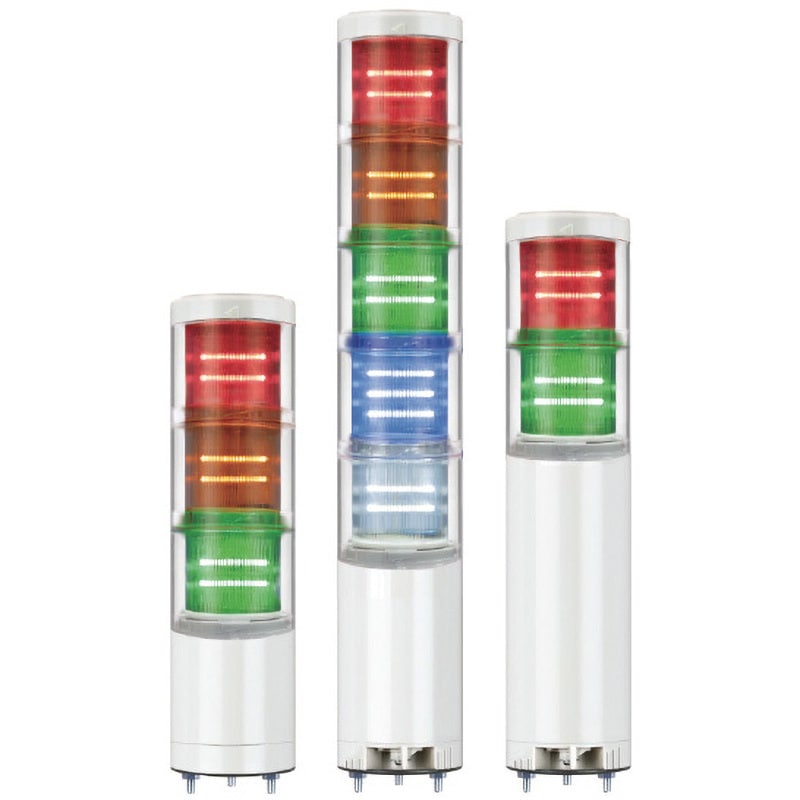 QTC50ML-BZ-5-110/220-GBARR 積層信号灯 Qlight 5段 外径50mm 【通販