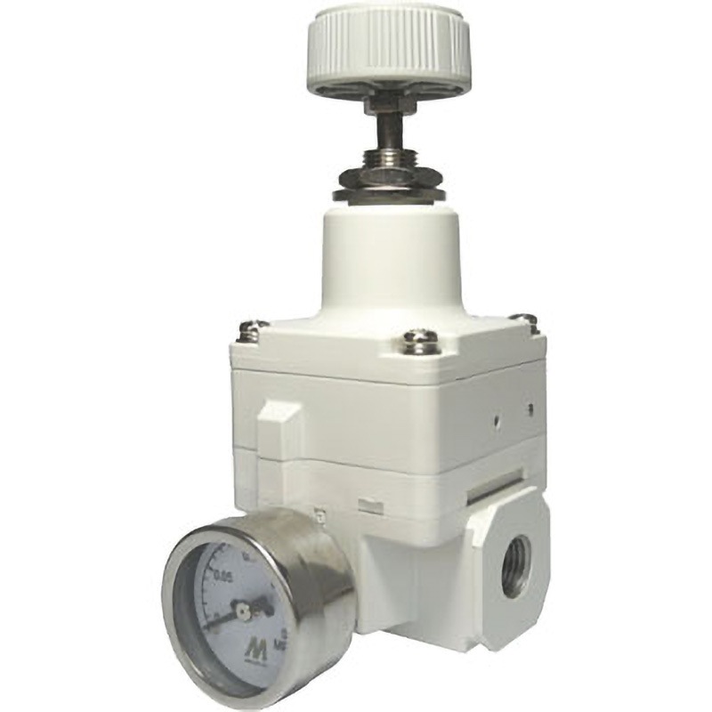 BN-3RT1200-8-2K 精密減圧弁 日本精器 ねじの種類Rc 圧力計付 管接続口径1/4  BN-3RT1200-8-2K