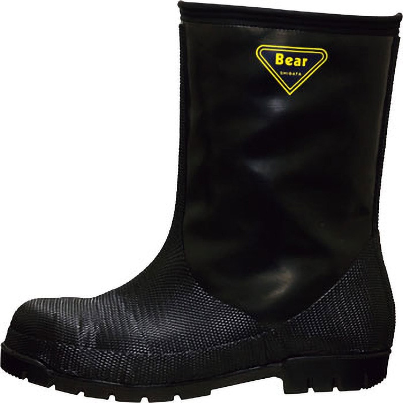 NR041-26.0 冷蔵庫用長靴-40℃ブラック シバタ工業 防寒・抗菌・防臭