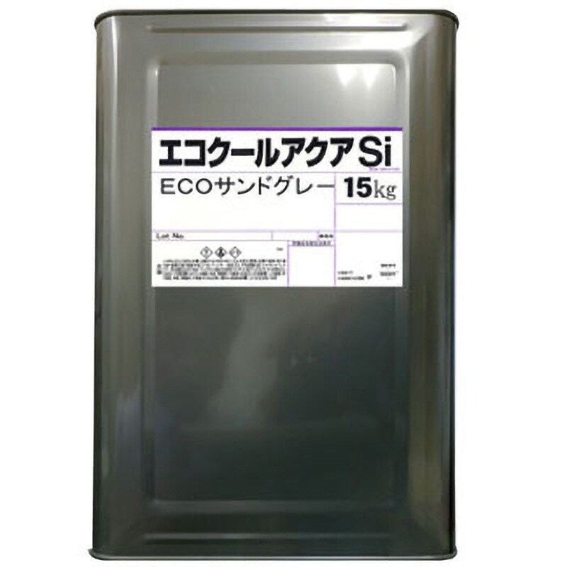 エコクールアクアSi 1缶(15kg) 大日本塗料(DNT) 【通販サイトMonotaRO】