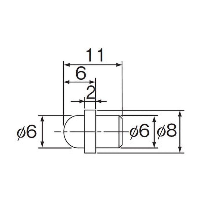 NP6×5形 グリースニップル THK 呼びNP6×5 1個 - 【通販モノタロウ】