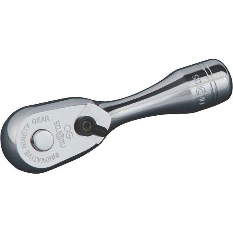 NBRC390S 9.5sq コンパクトショートラチェットハンドル nepros 歯数90 全長80mm  NBRC390S