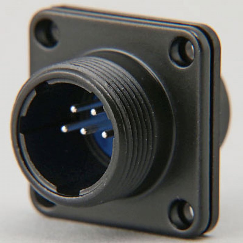 NJW-165-RM NJWシリーズ防水中型コネクタ パネル取付レセプタクル 七星