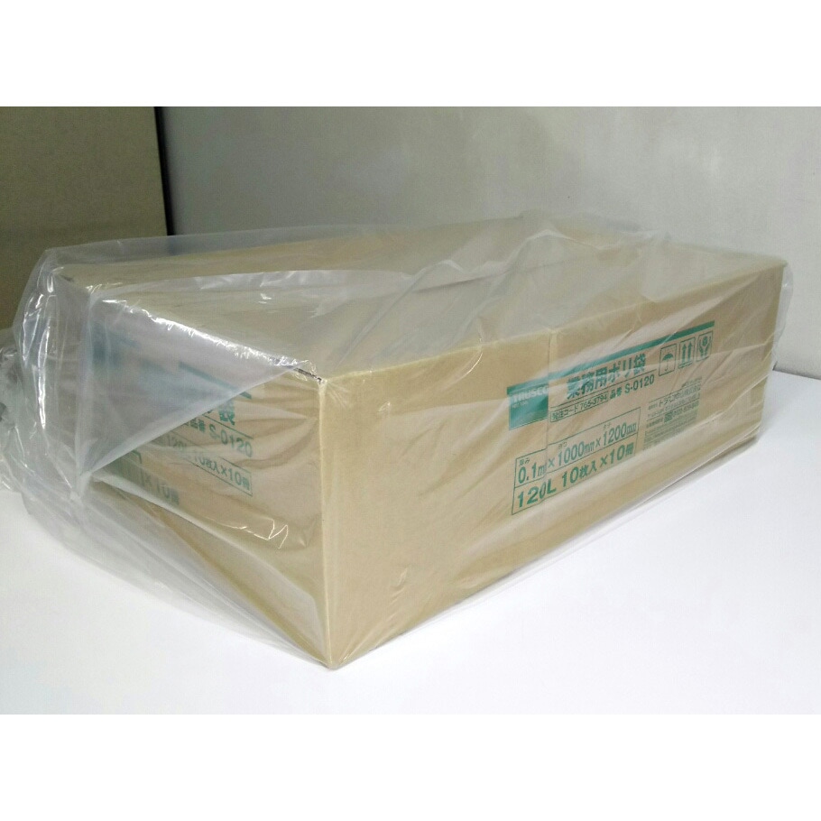 X0090N 業務用ポリ袋(透明・箱入り) TRUSCO 100枚入 90L 【通販