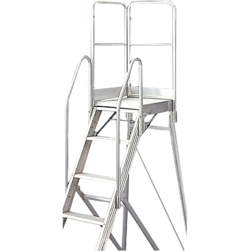 TDAD-TK 折りたたみ式作業用踏み台用手すり 1台 TRUSCO 【通販モノタロウ】