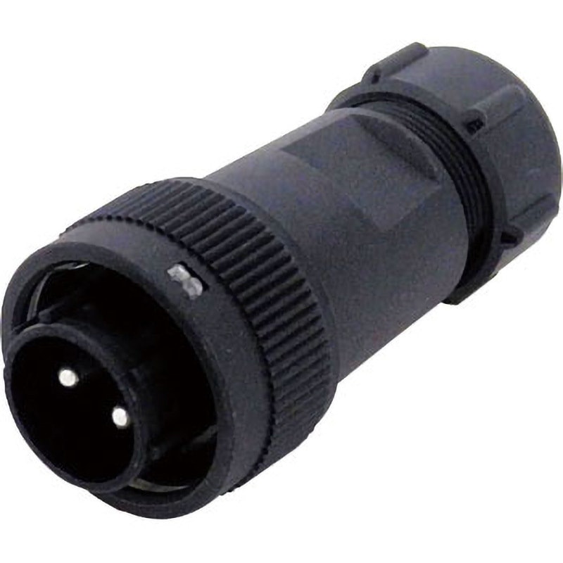 NRW-202-PM6 NRWシリーズワンタッチ防水中型コネクタ ストレートプラグ