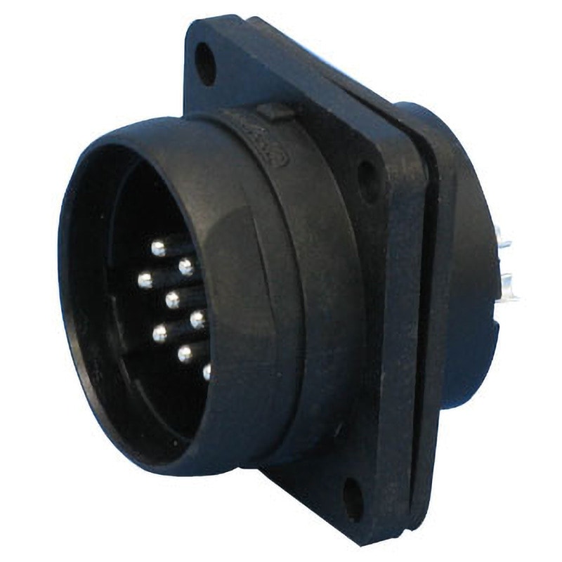 NRW-243-RM NRWシリーズワンタッチ防水中型コネクタ パネル取付 NRW-243-RM NRWシリーズワンタッチ防水中型コネクタ パネル取付