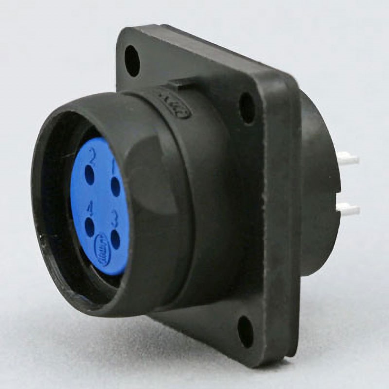 NRW-204-RF NRWシリーズワンタッチ防水中型コネクタ パネル取付