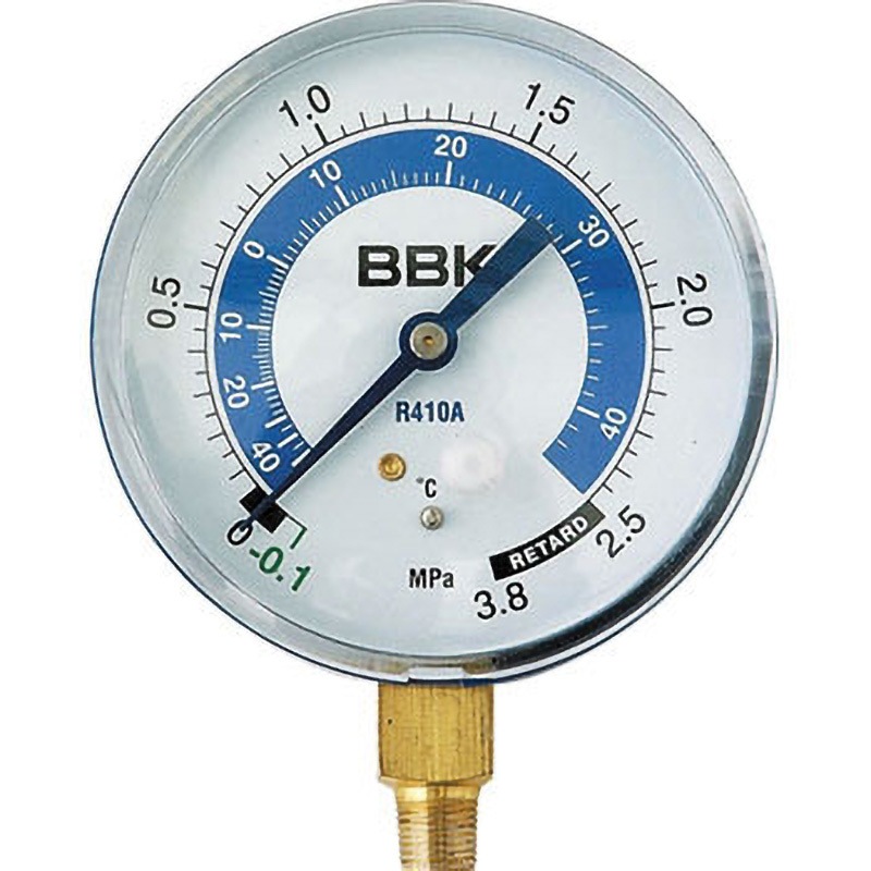 RGBL-80 R410A/R32 低圧連成計 1個 BBK テクノロジーズ 【通販モノタロウ】