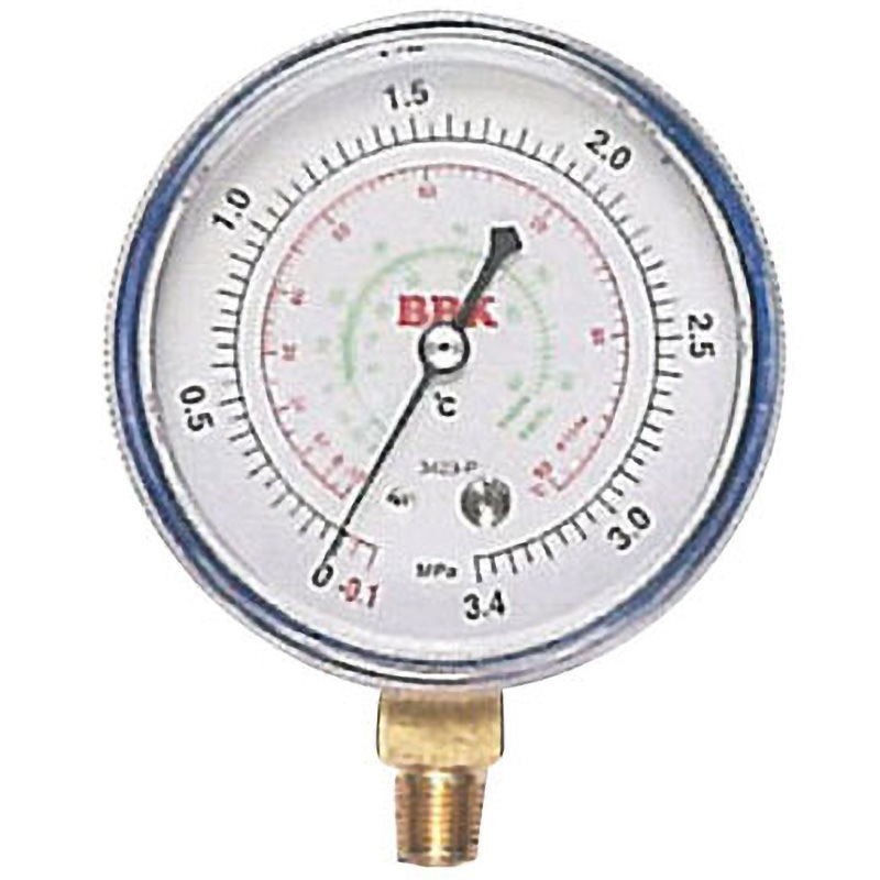 3423-P R404A/407C 高圧連成計 1個 BBKテクノロジーズ 【通販モノタロウ】