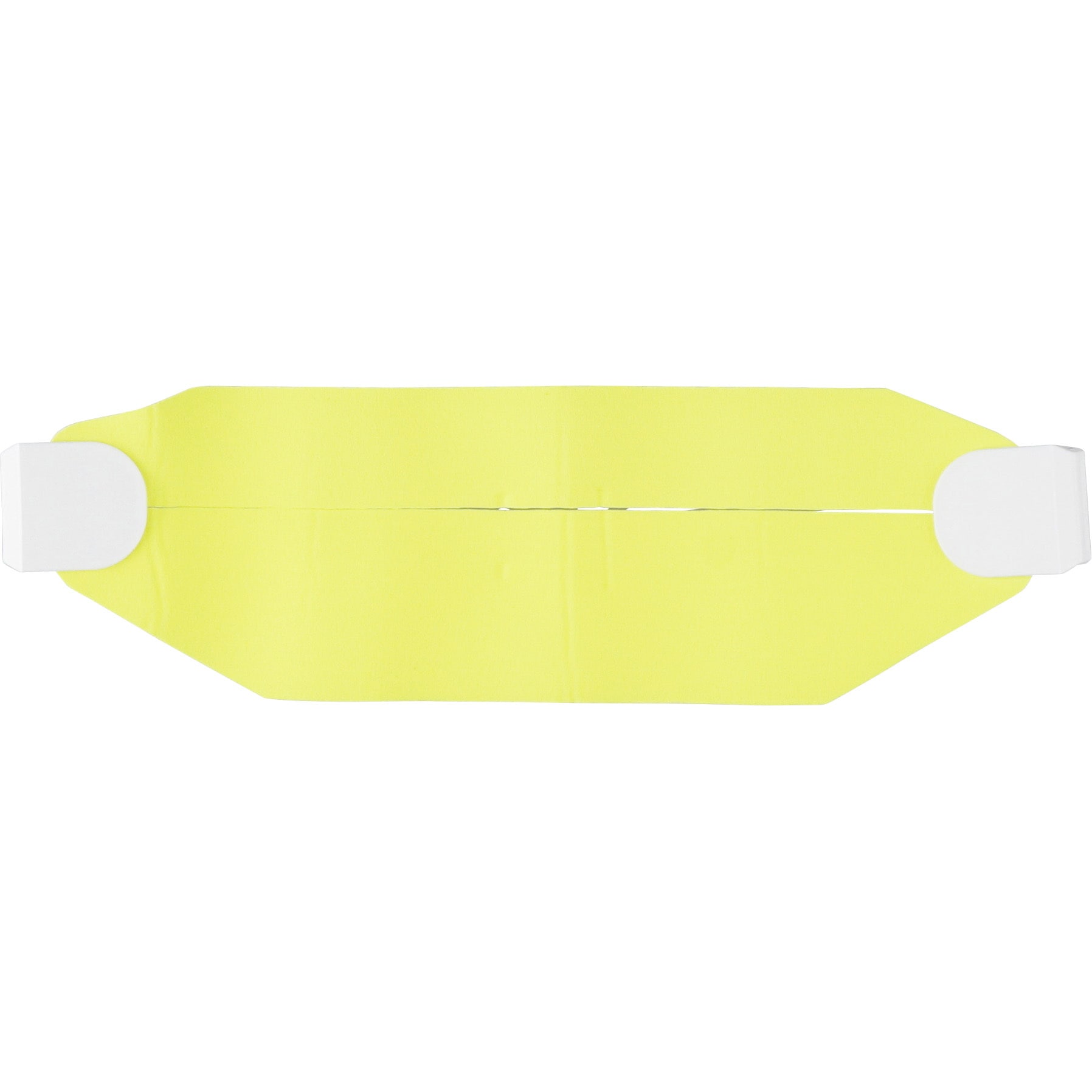 ヘルメット用バンド 蛍光黄色