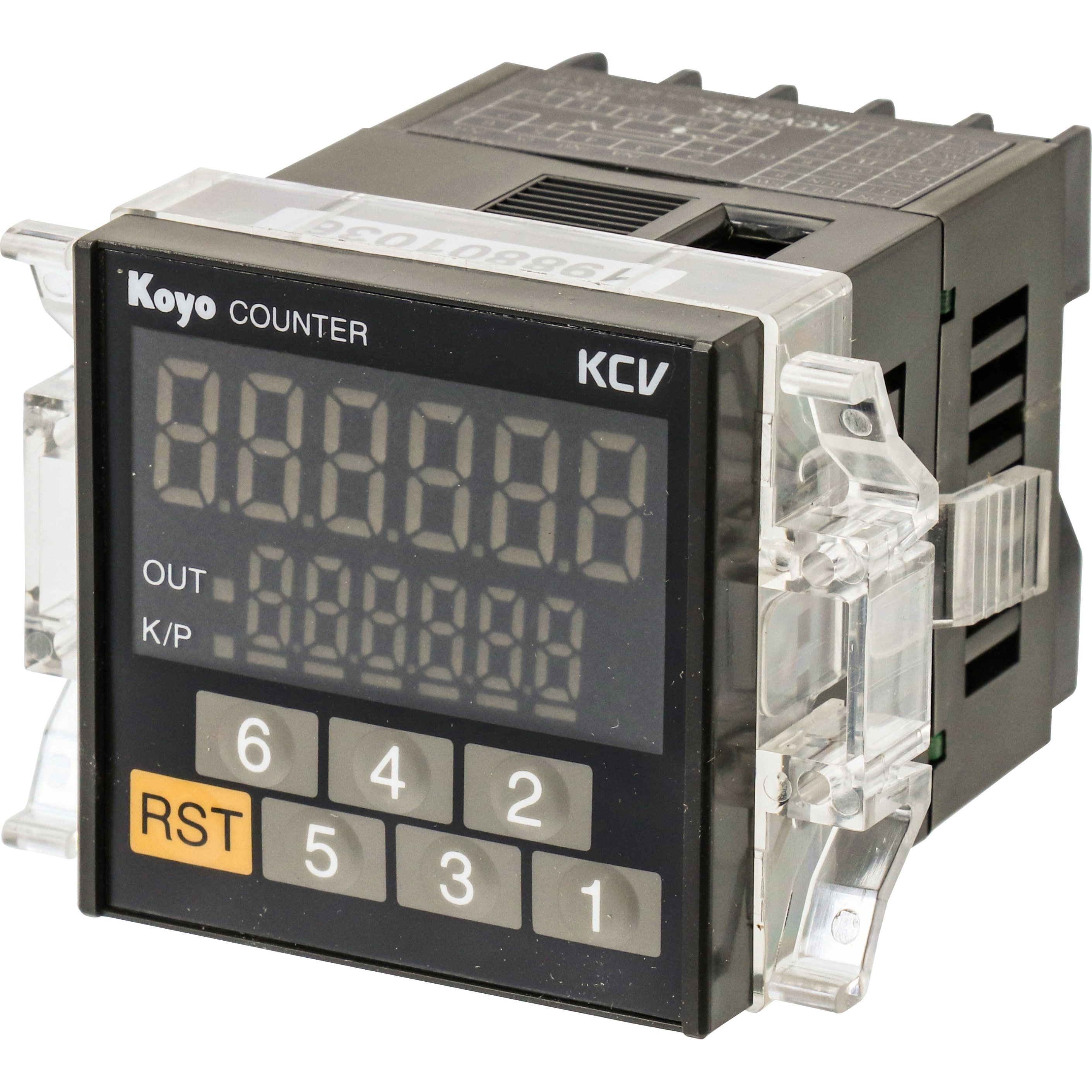 KCV-6S-C 加減算形 一段プリセットカウンタ KCVシリーズ 1台 ジェイテクトエレクトロニクス(旧：光洋電子工業)  【通販サイトMonotaRO】