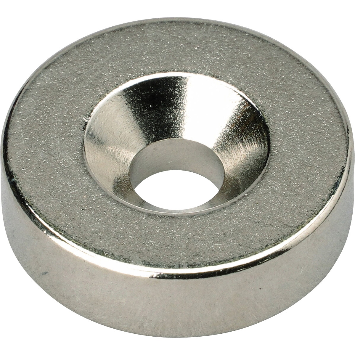 T18R05-M4 ネオジム磁石(丸形皿ねじ穴付) TRUSCO 1個 T18R05-M4