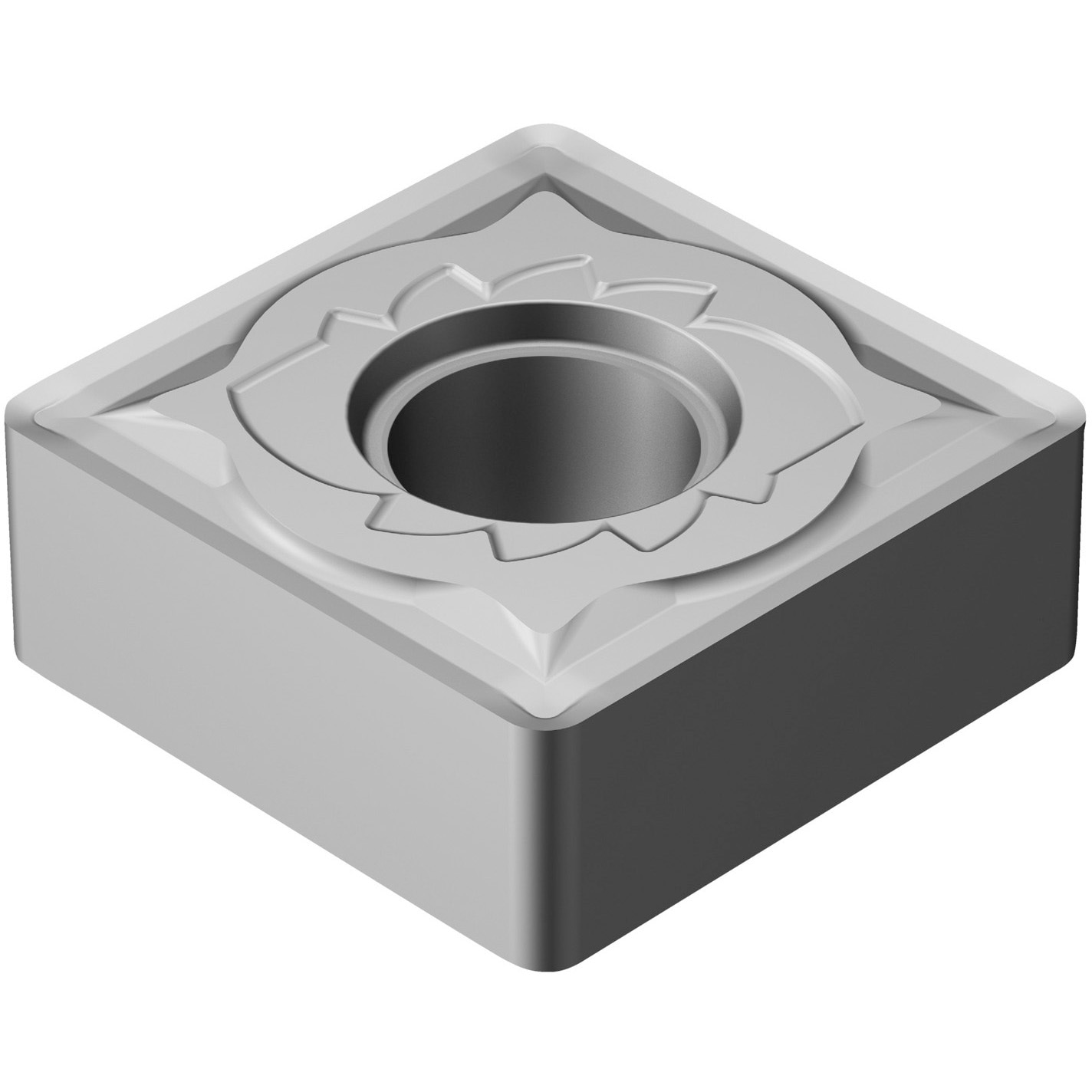 SNMG 15 06 16-SMR H13A 旋削ネガ   SN□□型-15(正方形90°)R1.6 被削材K/N/S/H サンドビック 材種H13A SMR(荒加工) チップ溝・穴記号G コーナーR1.5875mm 1箱(10個)