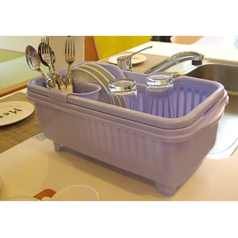 052254 皿立て水切りかご 流フード付 F-1 サンコープラスチック 
