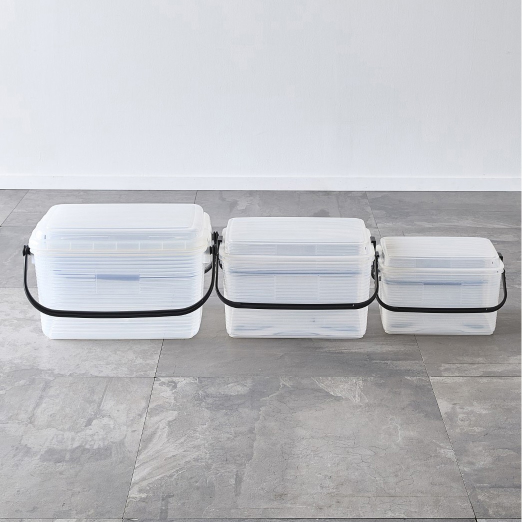 お値下げ！【  コペンハーゲン】アライグマ　籠b 164070 コンテナーエース サンコープラスチック ブラック色 外寸(幅
