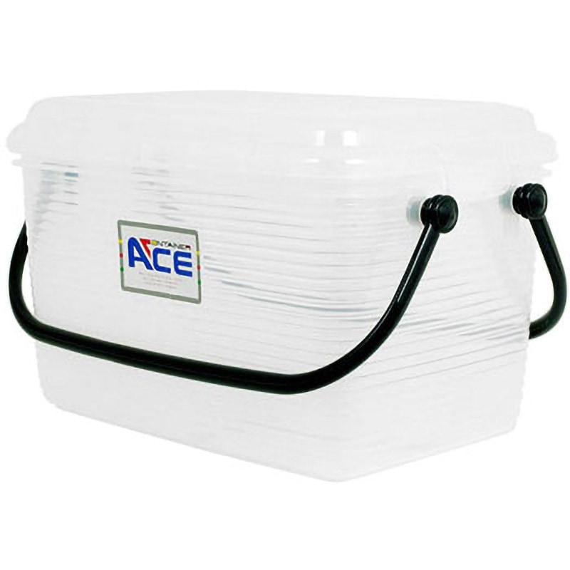 55DR様 175571 コンテナーエース サンコープラスチック ブラック色 外寸(幅