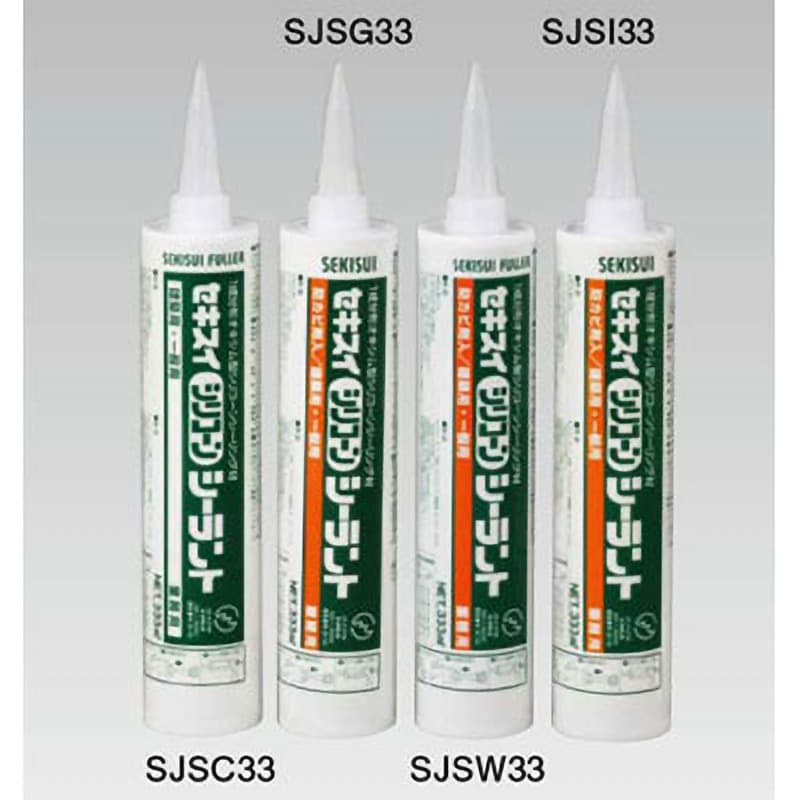 シリコーンシーラント 建築用・一般用 クリアー色 1本 SJSC33