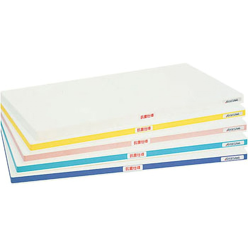 青 抗菌ポリエチレン・かるがるまな板肉厚 ハセガワ 幅1500mm奥行き450mm厚さ40mm