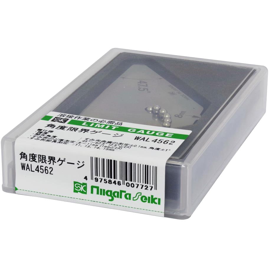WAL4562 角度限界ゲージ 1個 SK(新潟精機) 【通販モノタロウ】