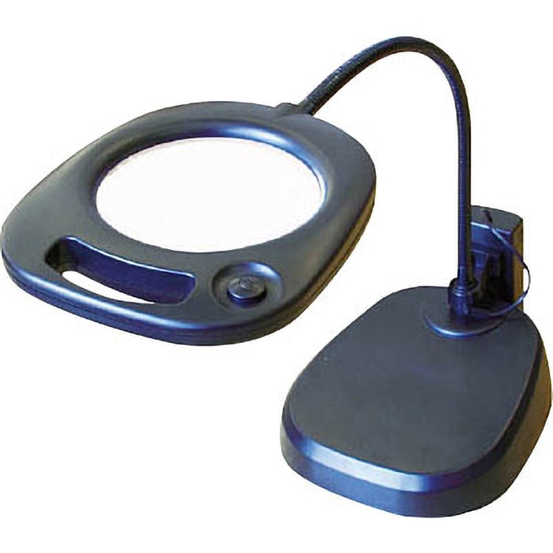 CMS130 LEDライト付スタンドルーペ I.L.K(池田レンズ工業) 2倍 レンズサイズ130mm