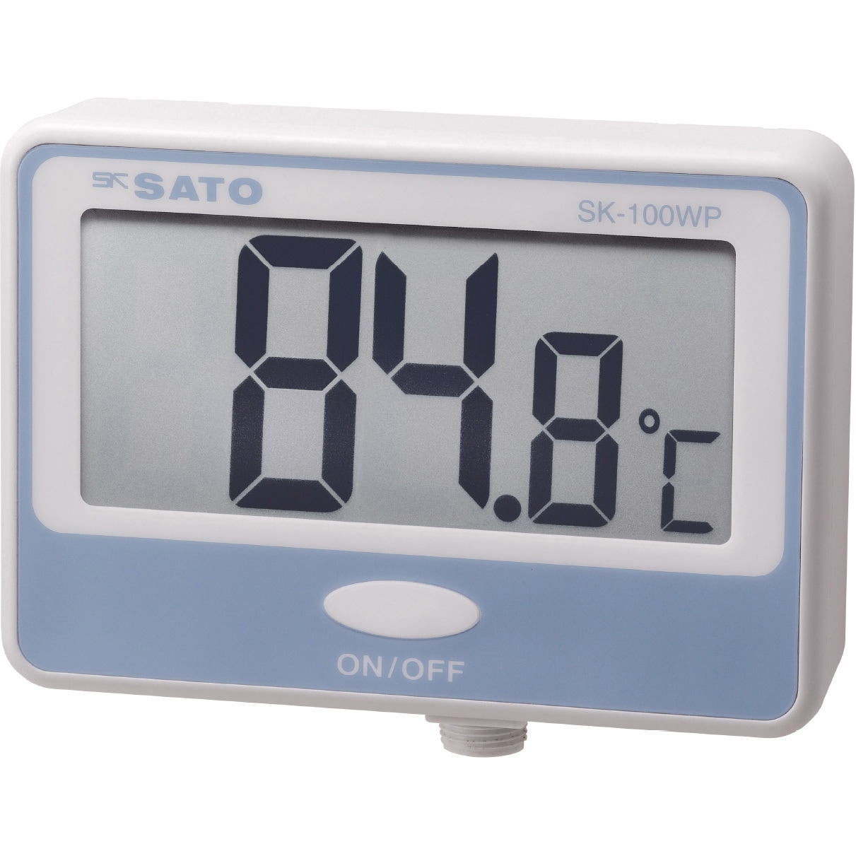 SK100WP(8050-00) 壁掛型防水デジタル温度計(指示計のみ) 佐藤計量器製作所 測定範囲-10～110℃