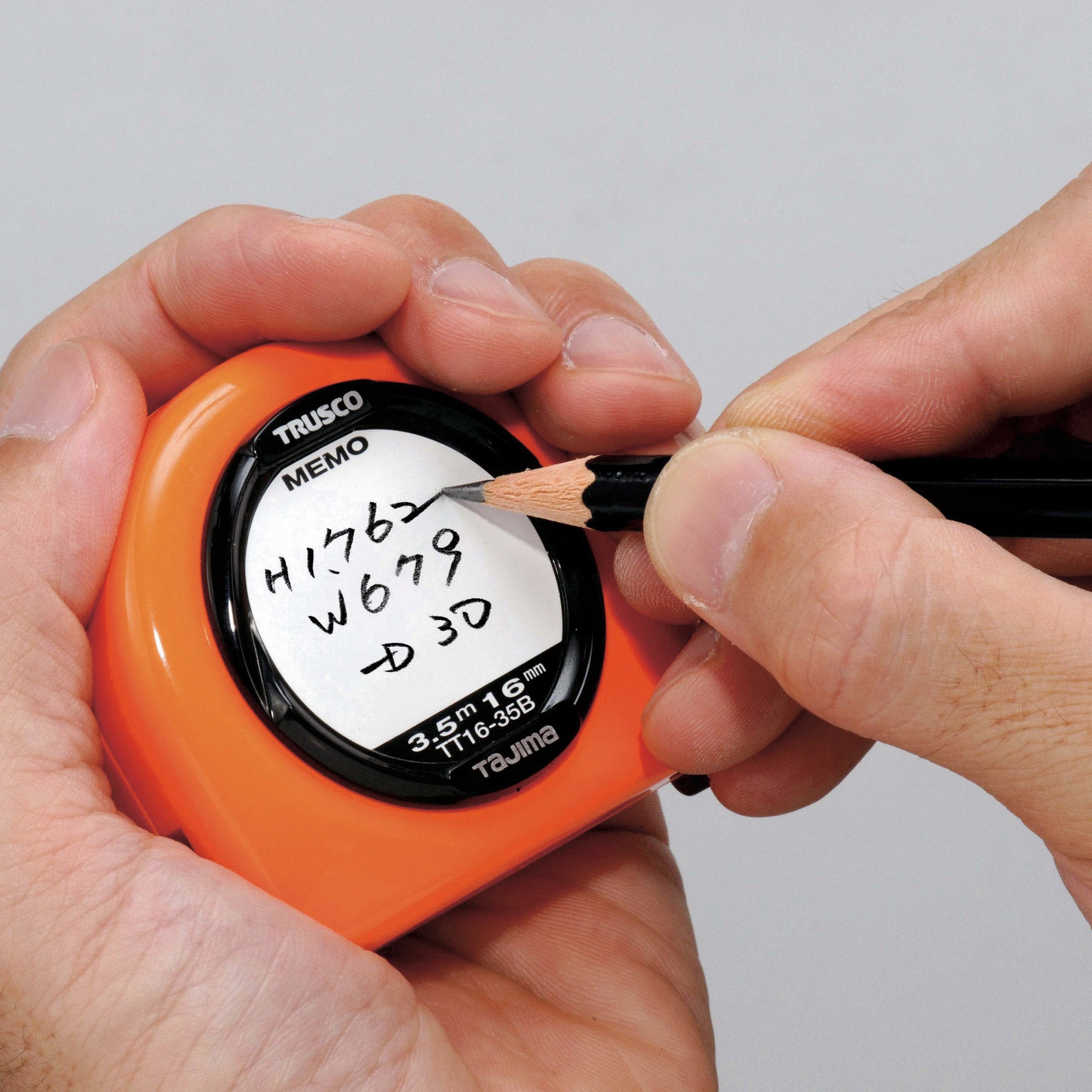 TT1320 メモプレート付コンベックス TRUSCO 爪部0点補正移動爪