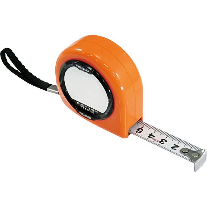 TT1655 メモプレート付コンベックス TRUSCO メートル目盛 フリー 幅