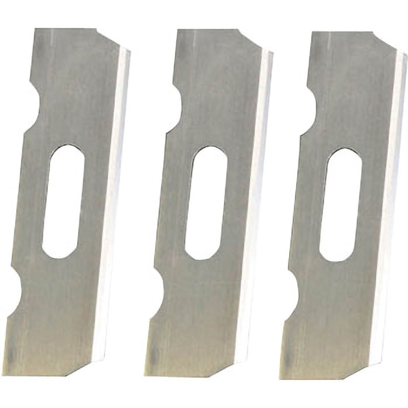 12633 利蔵 替刃式鉋 替刃 角利(角利産業) 刃幅42mm 1セット(3枚